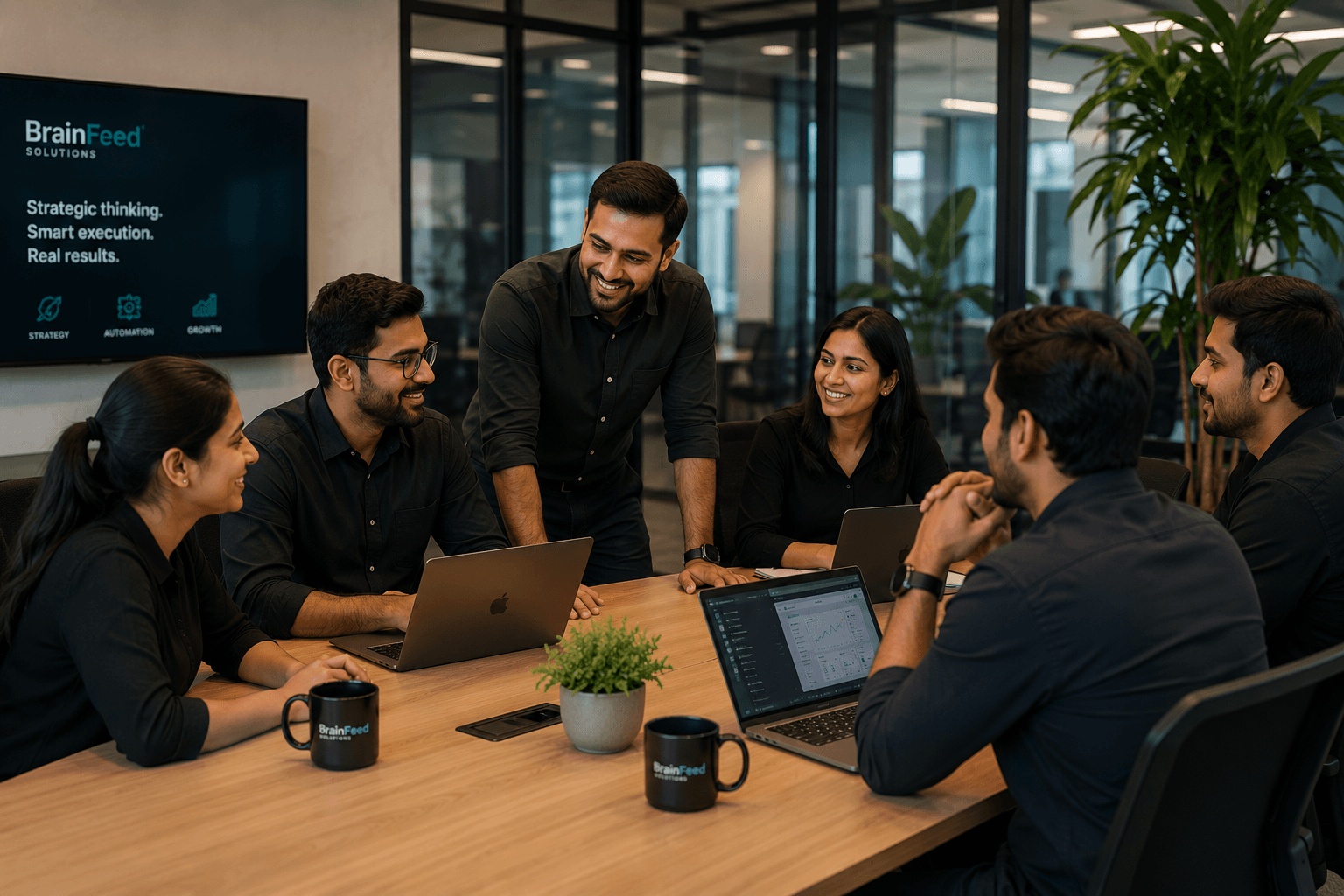 BrainFeed team at work